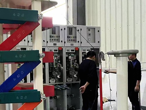  110KV雷电冲击耐受实验 